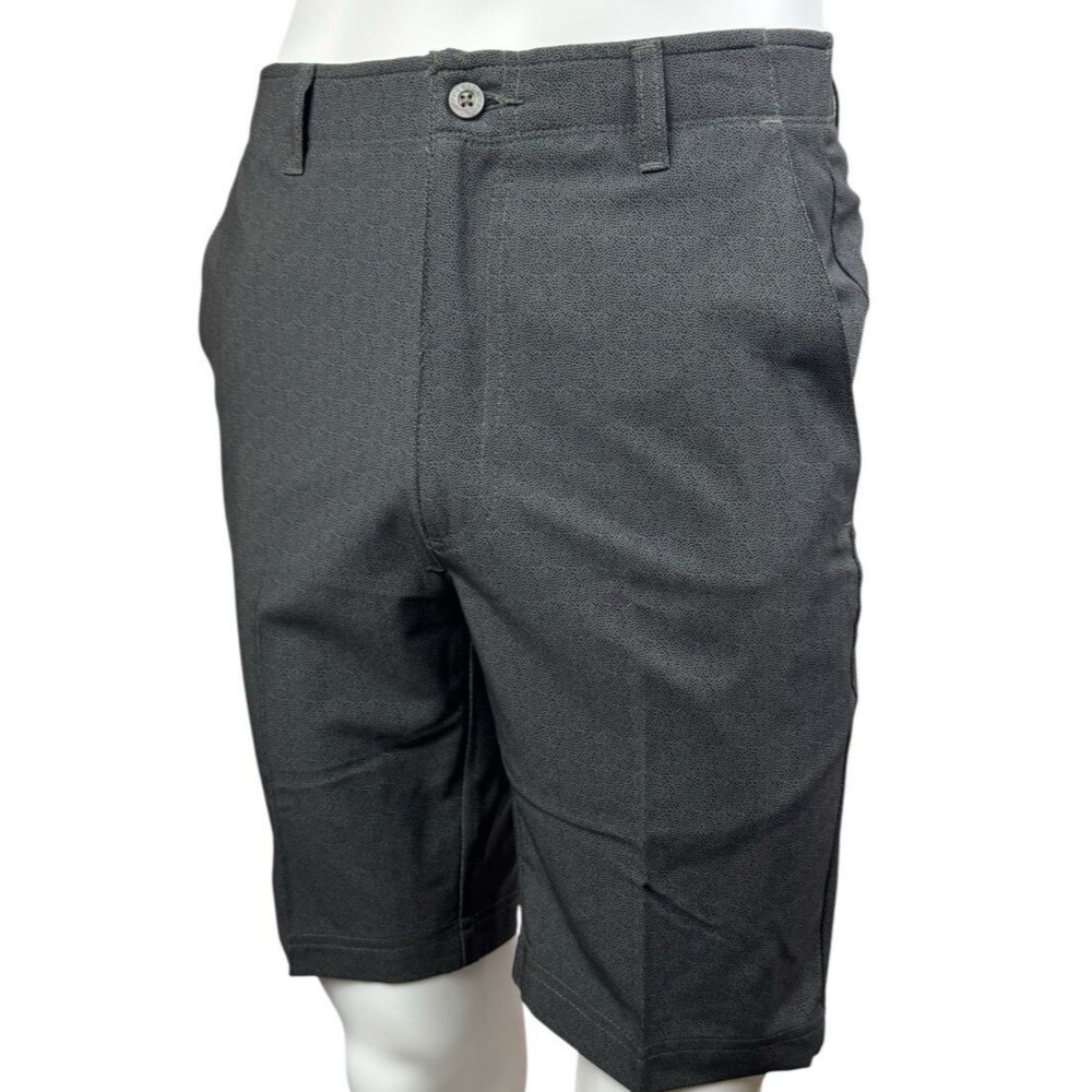 Pebble Beach Dry-Luxe Performance Mens Size 30 Black Shorts Golf Casual Chino